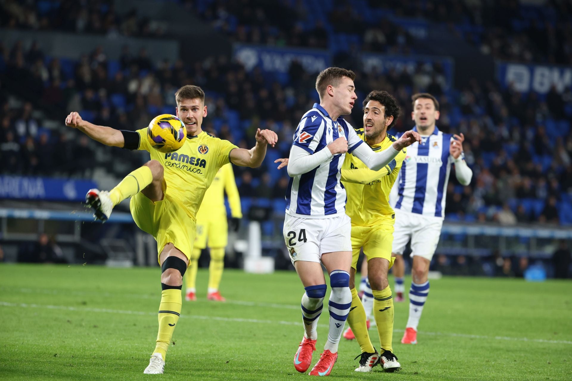 Las mejores imágenes del Real Sociedad - Villarreal