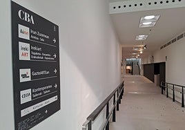 Edificio en obras del CBA de Irun.