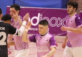 El Lauburu empató contra el Sala Quinto zaragozano en la decimosexta jornada.