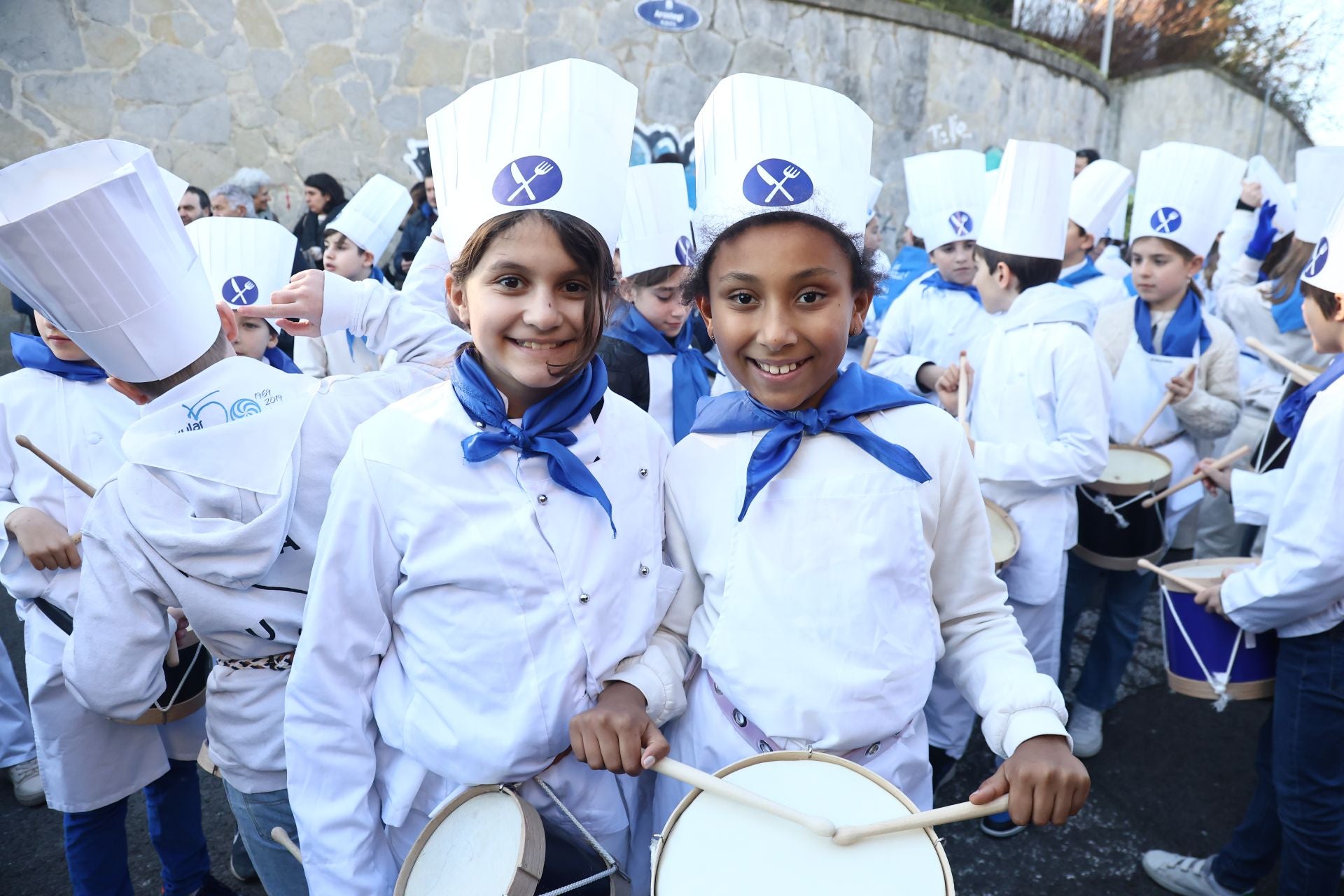 Sonrisas e ilusión por doquier