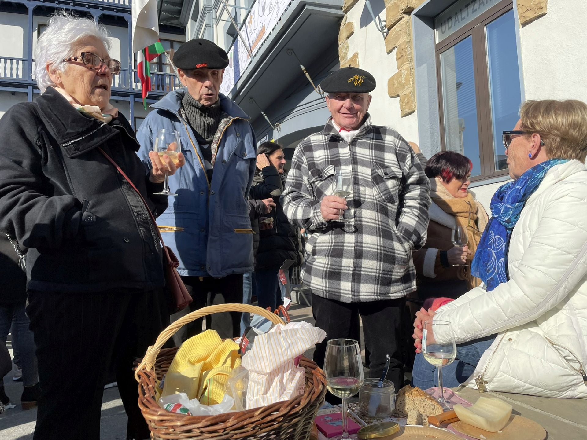 Radiante txakoli eguna en Getaria