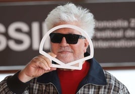 Pedro Almodóvar, Premio Donostia 2024, en el Kursaal el pasado septiembre.