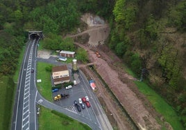 Continúan las obras en el desdoblamiento del túnel de Belate y sale la licitación del de Almandoz.