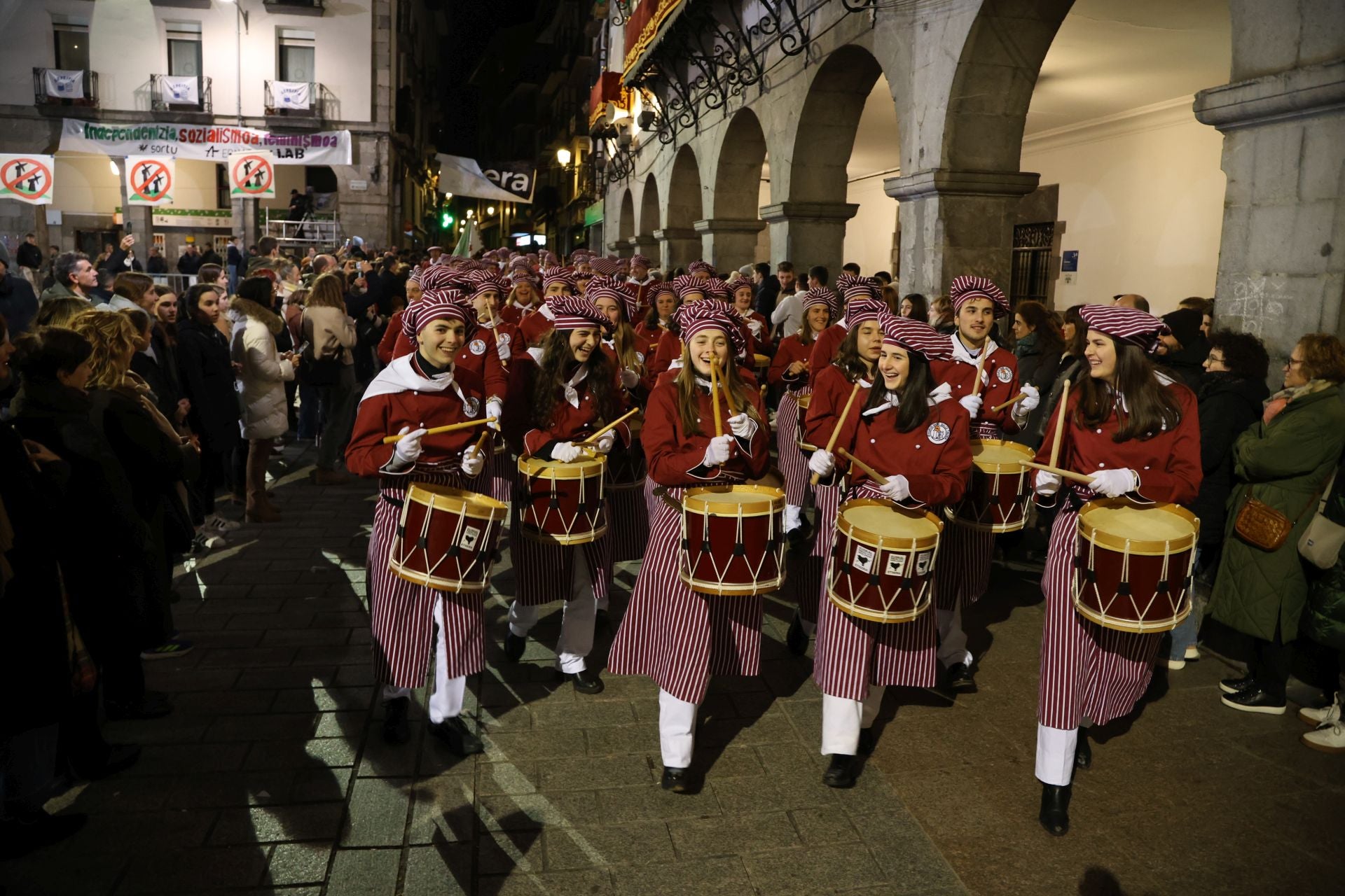 Los tambores y barriles ya se escuchan en Azpeitia