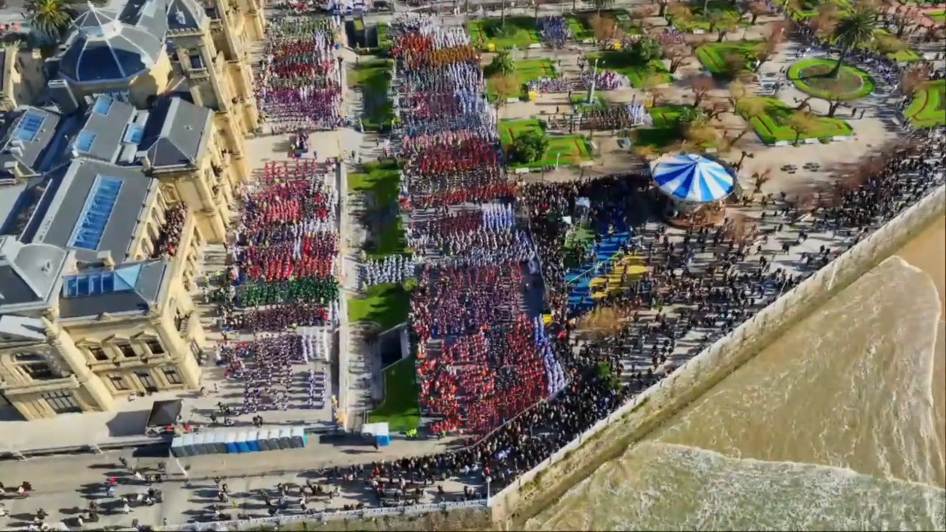 Revive de forma íntegra la Tamborrada Infantil 2025