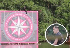 Una imagen de Aratz durante la primera prueba de 'El Conquis'