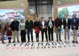 Los socios de la red medieval se reunieron como cada año en Fitur, feria del turismo que se celebra en Madrid.