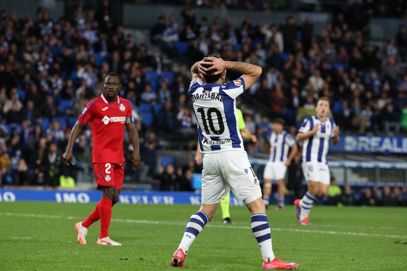 Las mejores imágenes del Real Sociedad 0 - Getafe 3