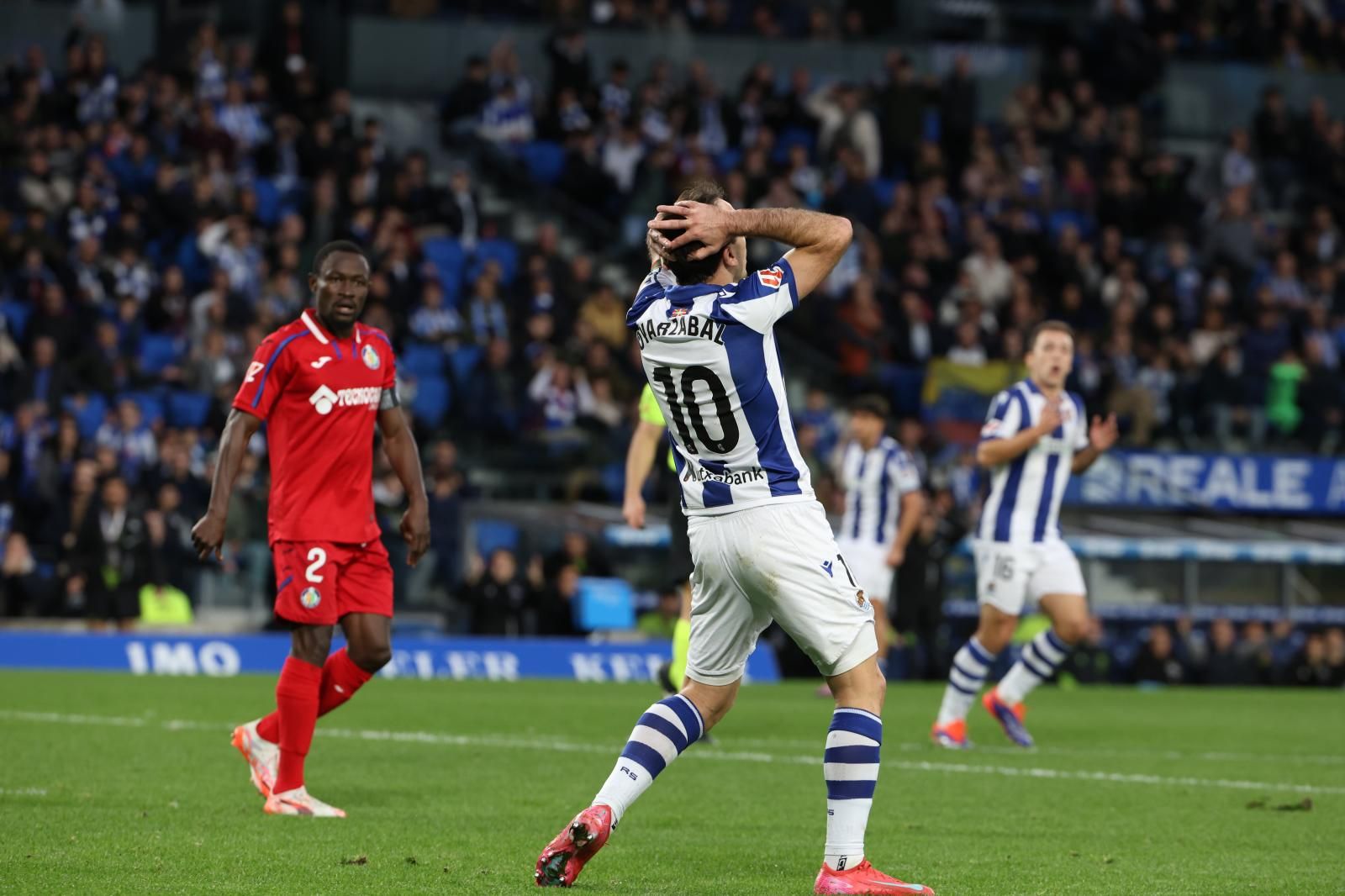 Las mejores imágenes del Real Sociedad 0 - Getafe 3