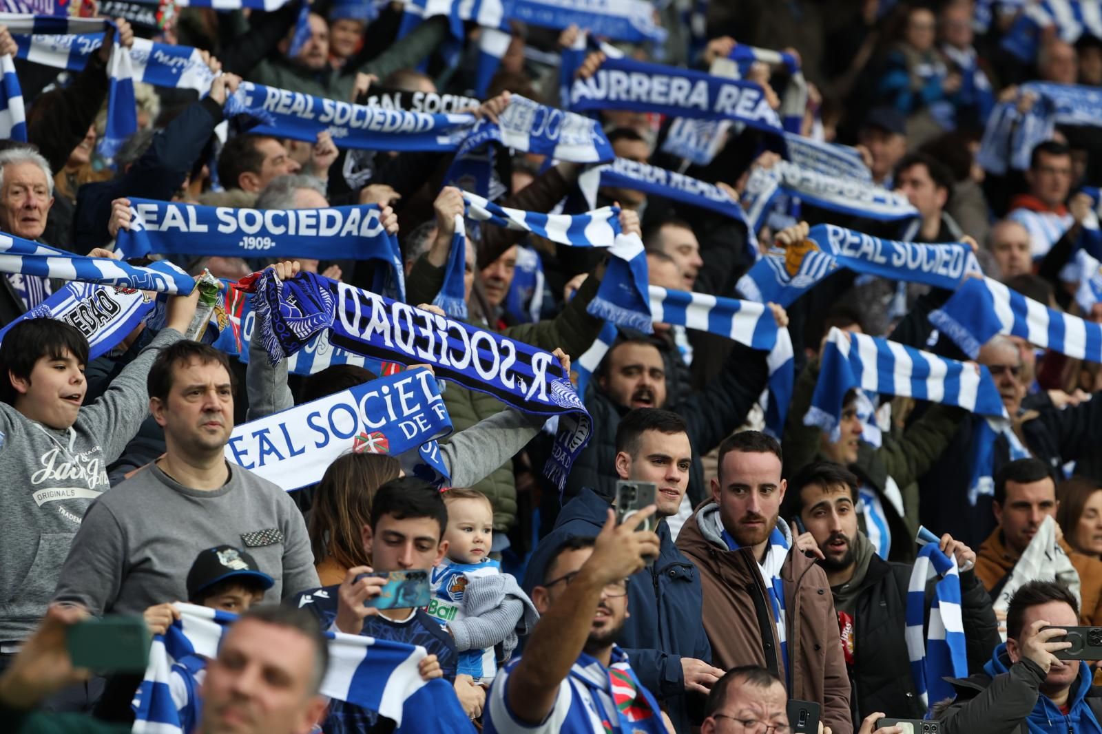 Las mejores imágenes del Real Sociedad 0 - Getafe 3