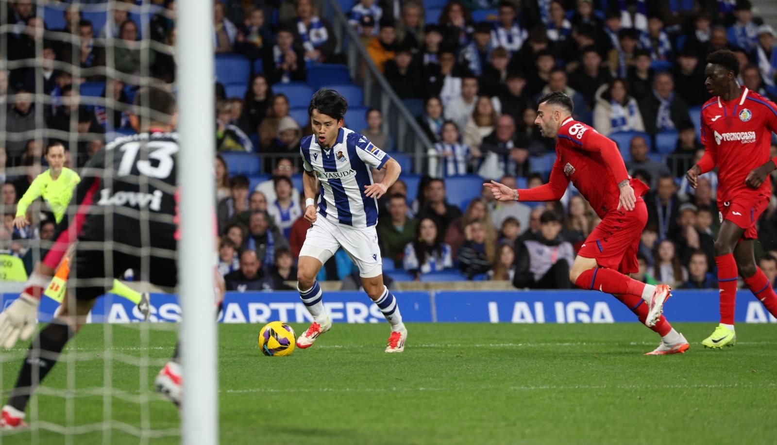 Las mejores imágenes del Real Sociedad 0 - Getafe 3