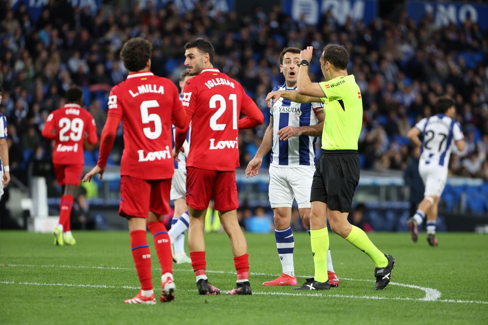 Las mejores imágenes del Real Sociedad 0 - Getafe 3