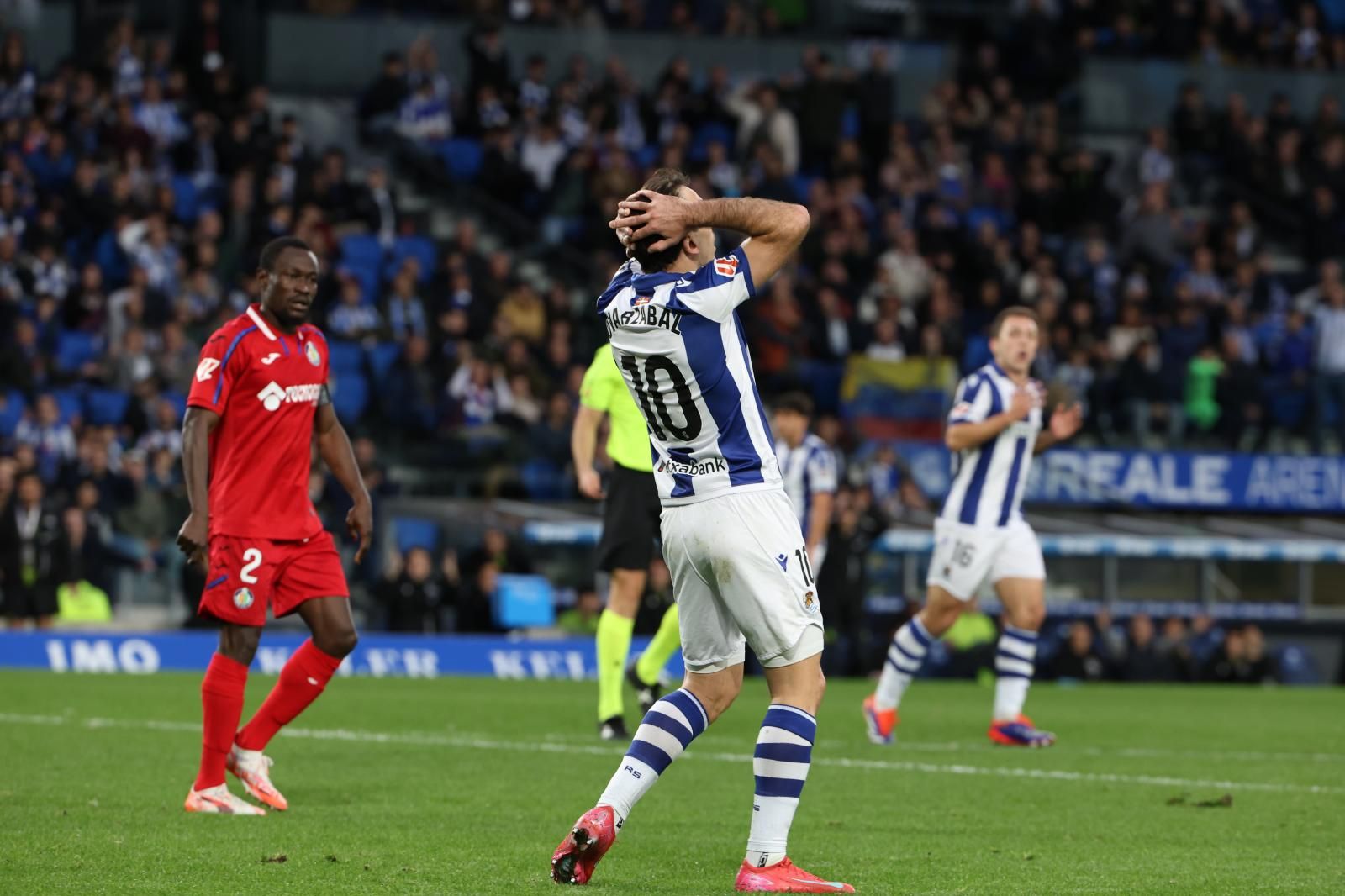 Las mejores imágenes del Real Sociedad 0 - Getafe 3