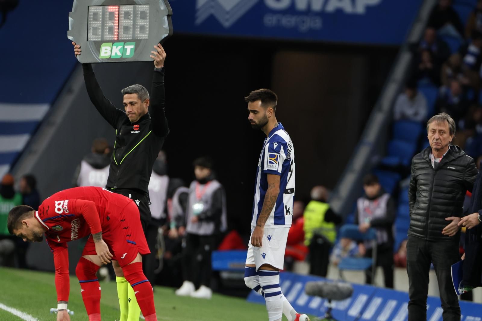 Las mejores imágenes del Real Sociedad 0 - Getafe 3