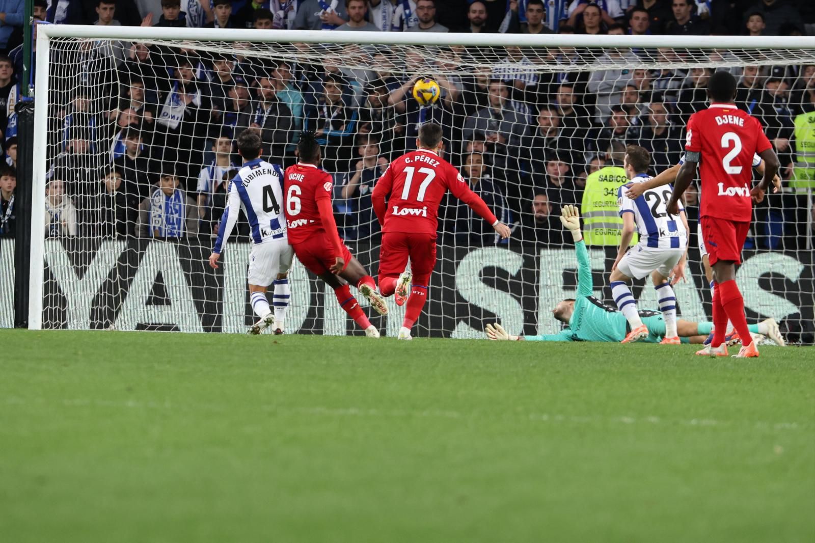 Las mejores imágenes del Real Sociedad 0 - Getafe 3