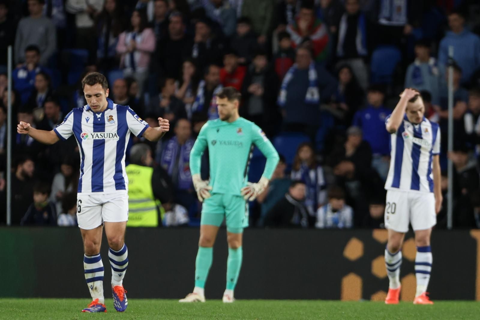 Las mejores imágenes del Real Sociedad 0 - Getafe 3