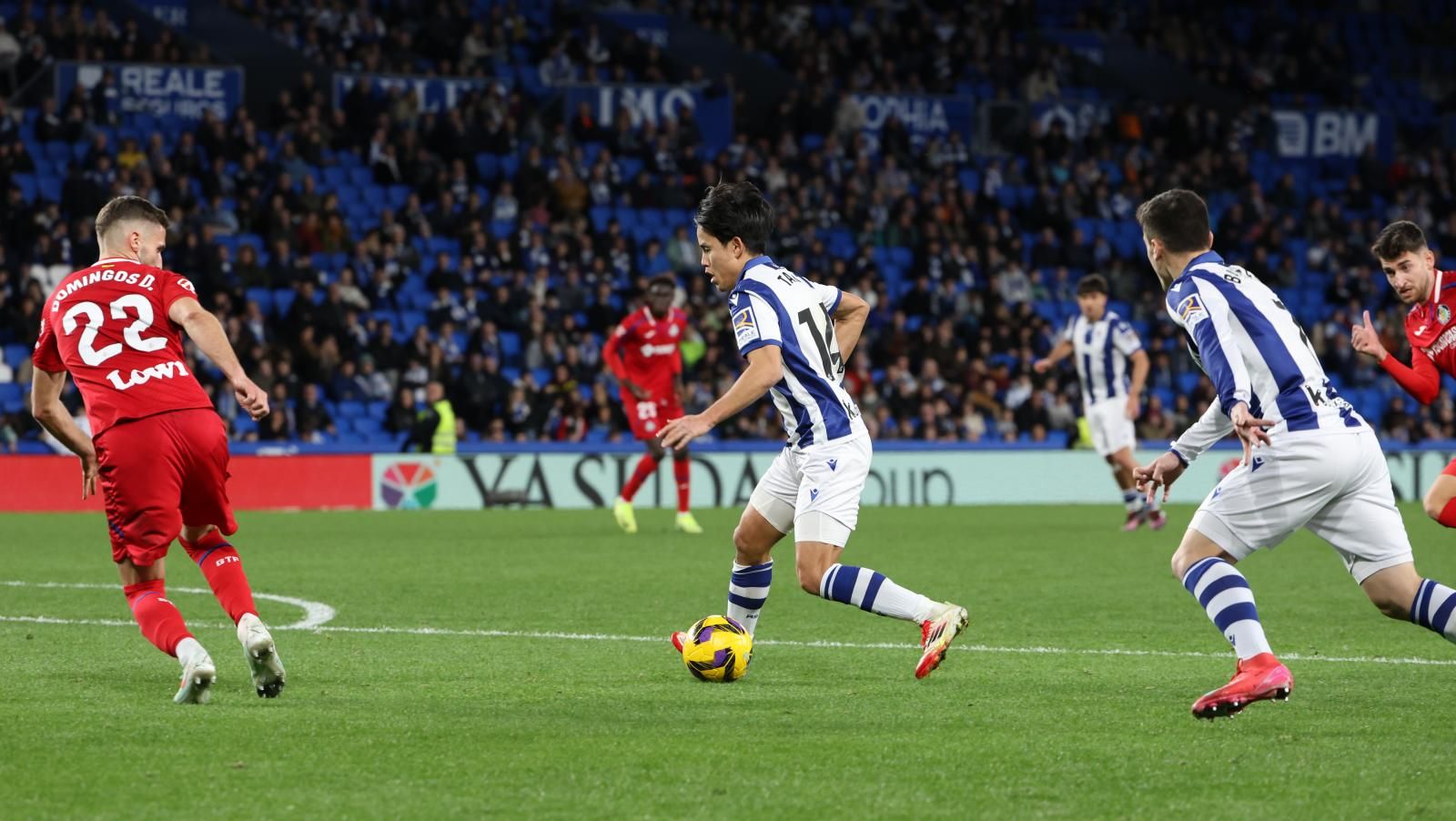 Las mejores imágenes del Real Sociedad 0 - Getafe 3