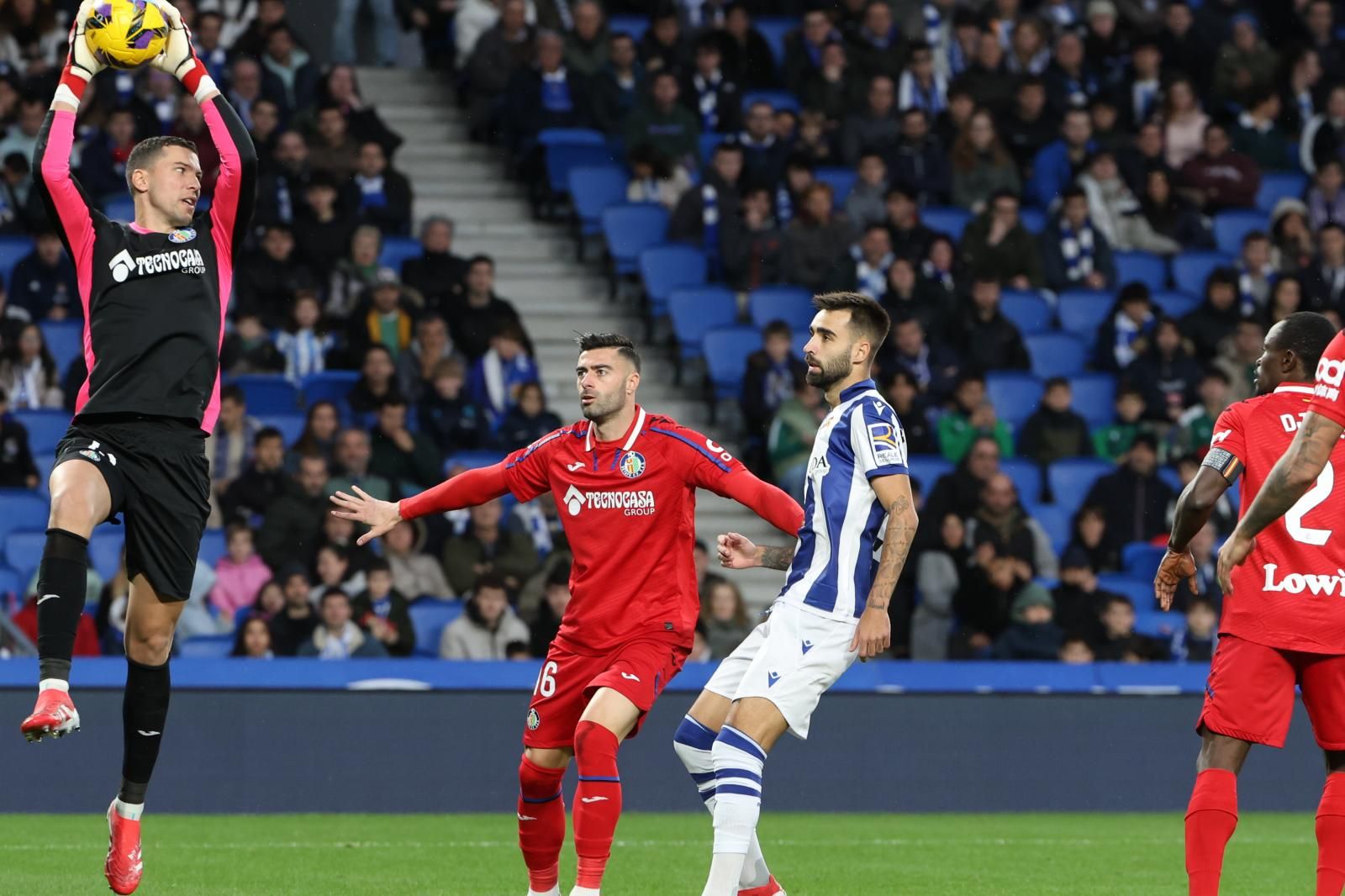 Las mejores imágenes del Real Sociedad 0 - Getafe 3