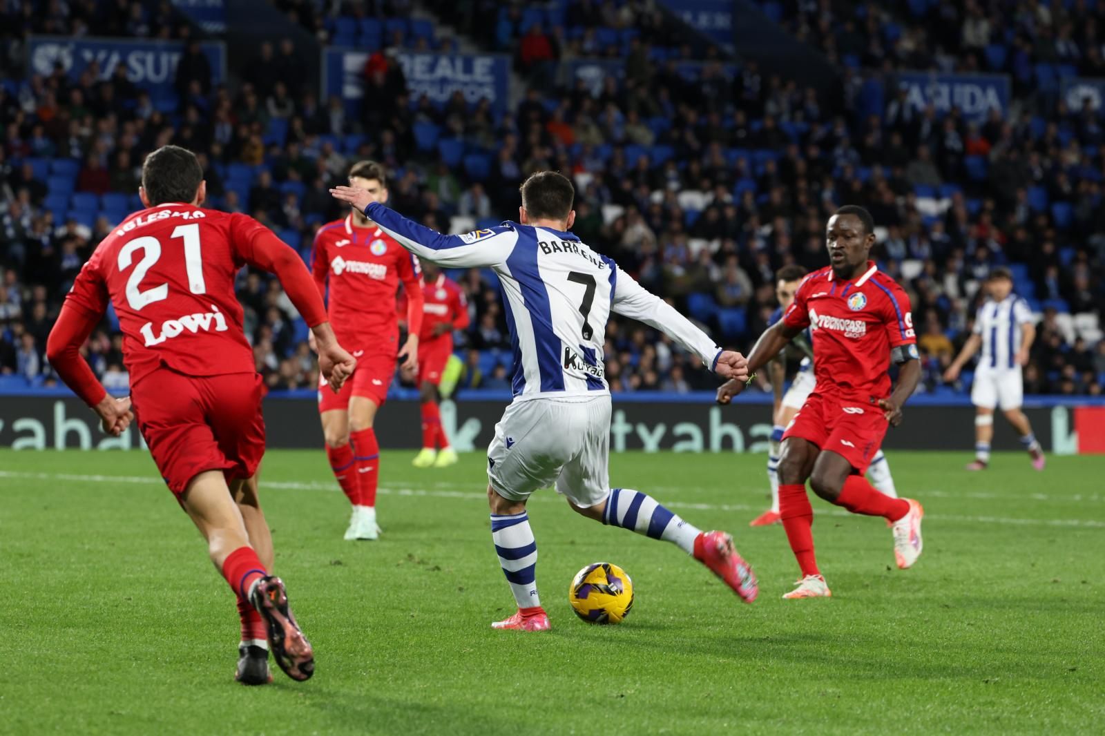 Las mejores imágenes del Real Sociedad 0 - Getafe 3