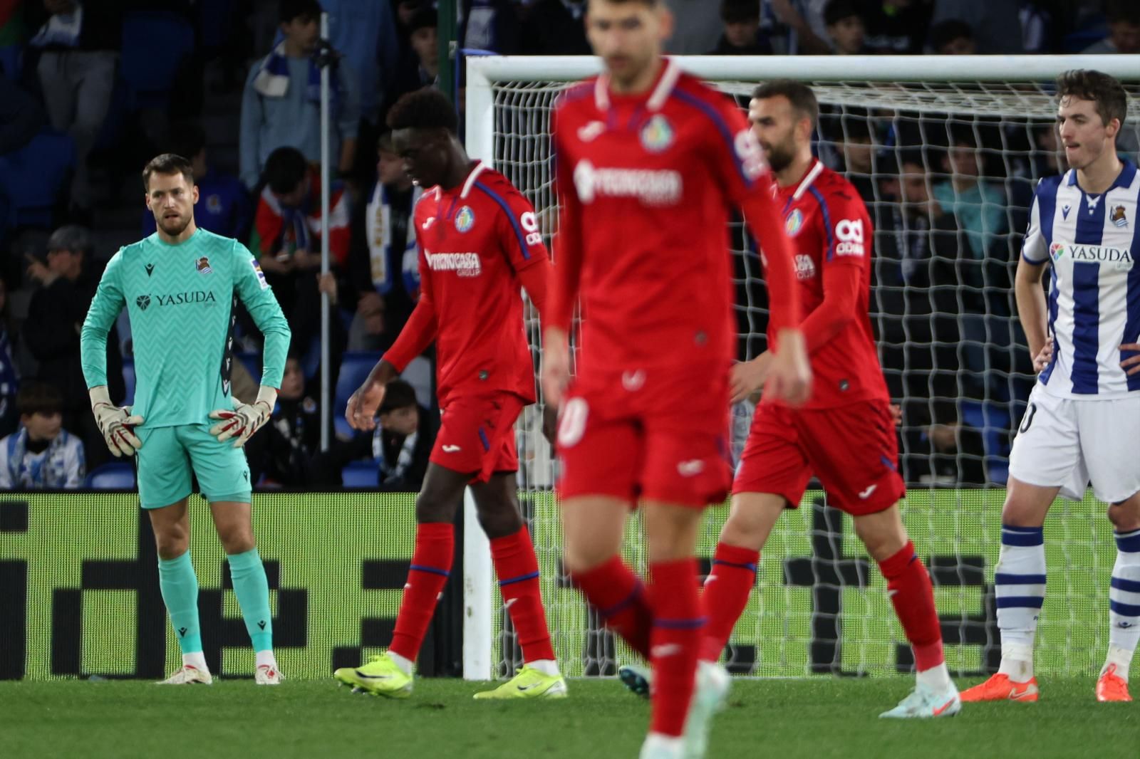 Las mejores imágenes del Real Sociedad 0 - Getafe 3