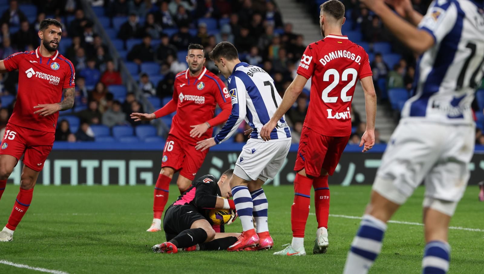 Las mejores imágenes del Real Sociedad 0 - Getafe 3