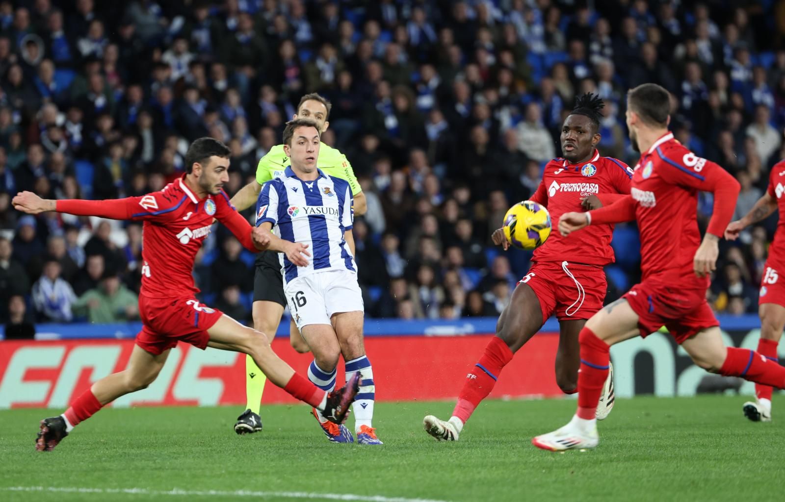 Las mejores imágenes del Real Sociedad 0 - Getafe 3