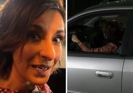 Adela González se puso al volante en el programa RH+ pese a su miedo a conducir.