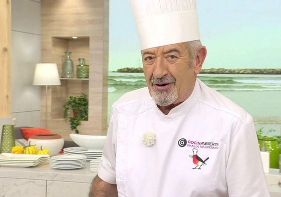 El cocinero guipuzcoano, Karlos Arguiñano.