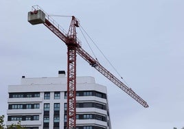 Viviendas en construcción.