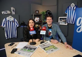 Maite Jiménez y Raúl Melero, presentadores de Goazen Reala!