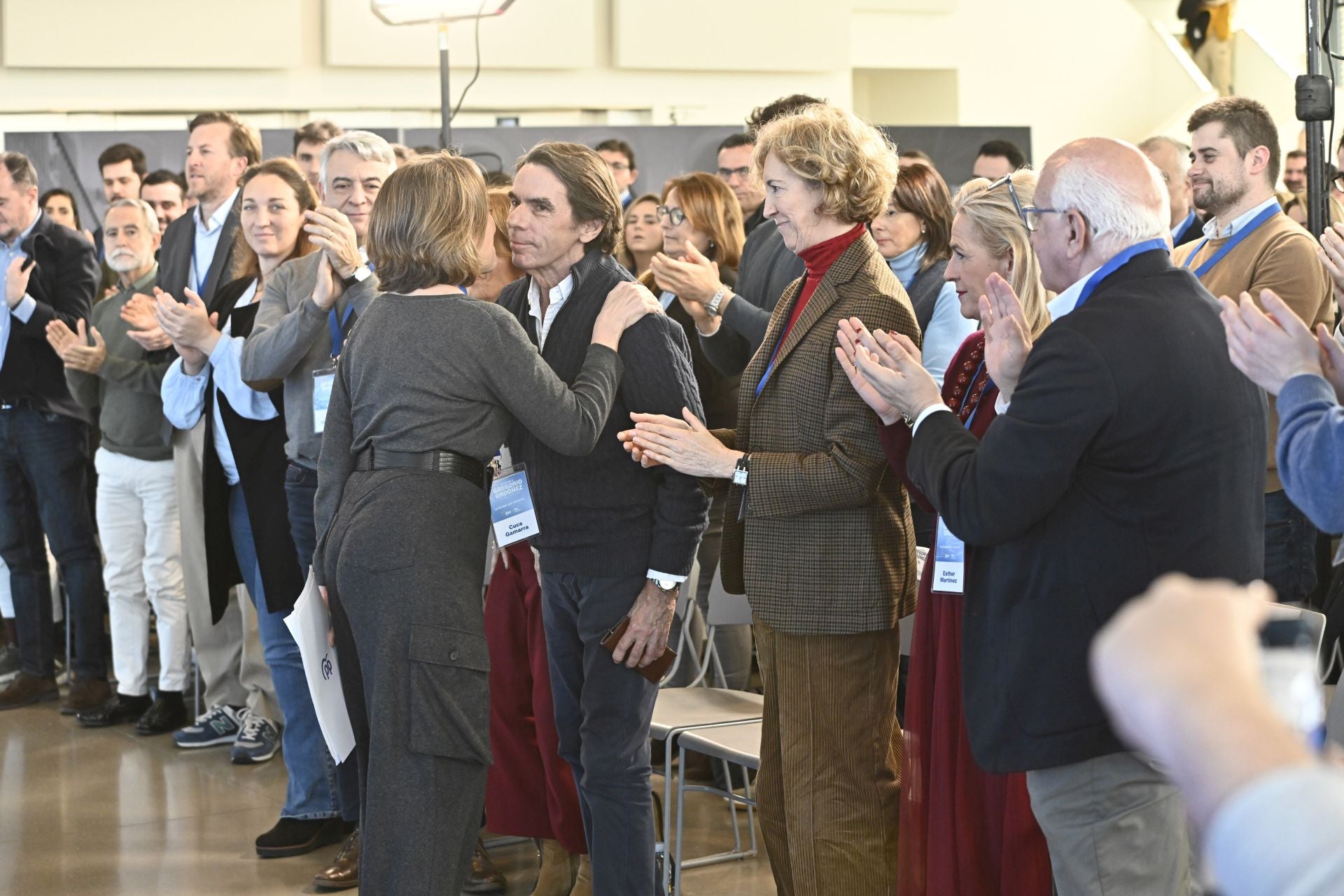 Aznar, protagonista en el homenaje a Ordóñez