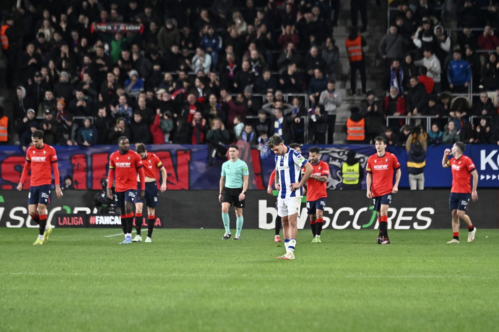 Las mejores imágenes del partido de El Sadar