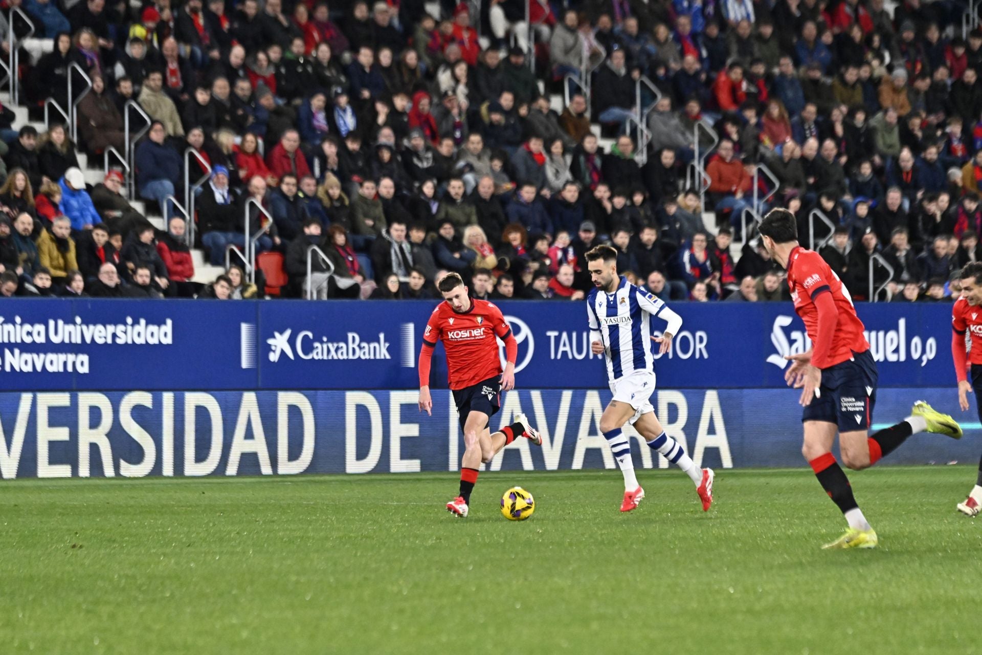 Las mejores imágenes del partido de El Sadar