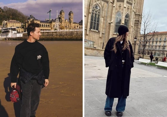 David Bisbal y Rosanna Zanetti, en San Sebastián.