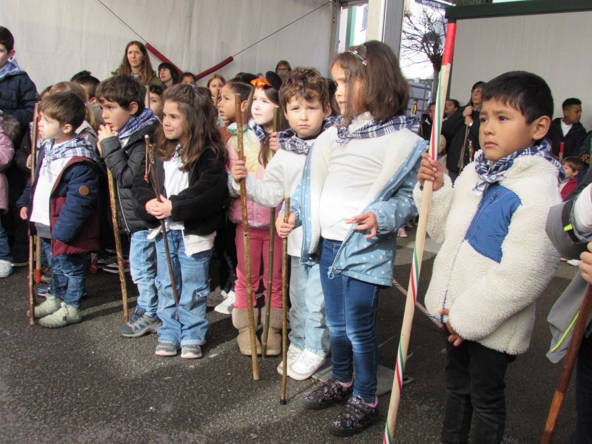 Soleadas coplas de Santa Agueda en Arrasate