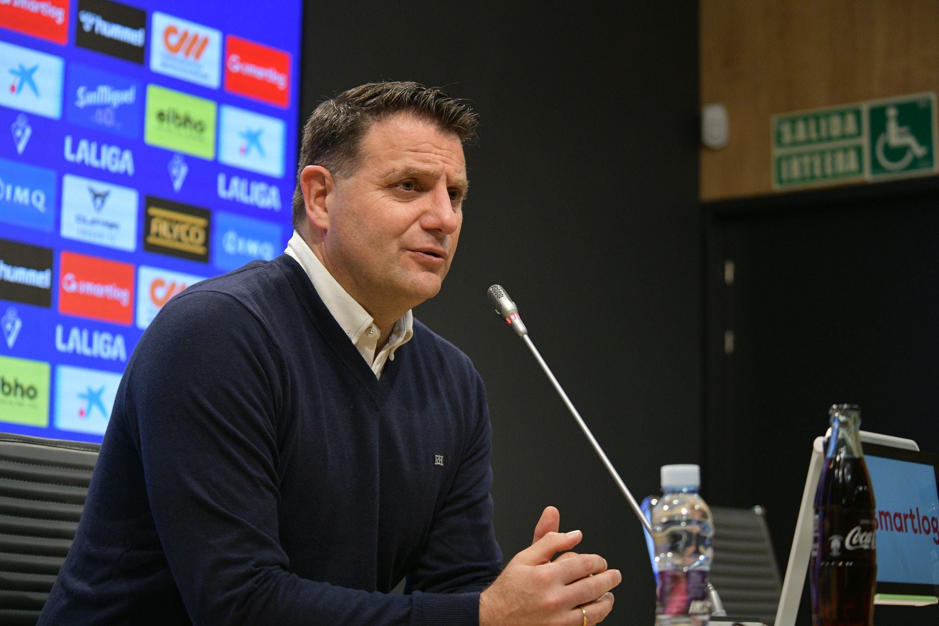 César Palacios, director deportivo de la SD Eibar.