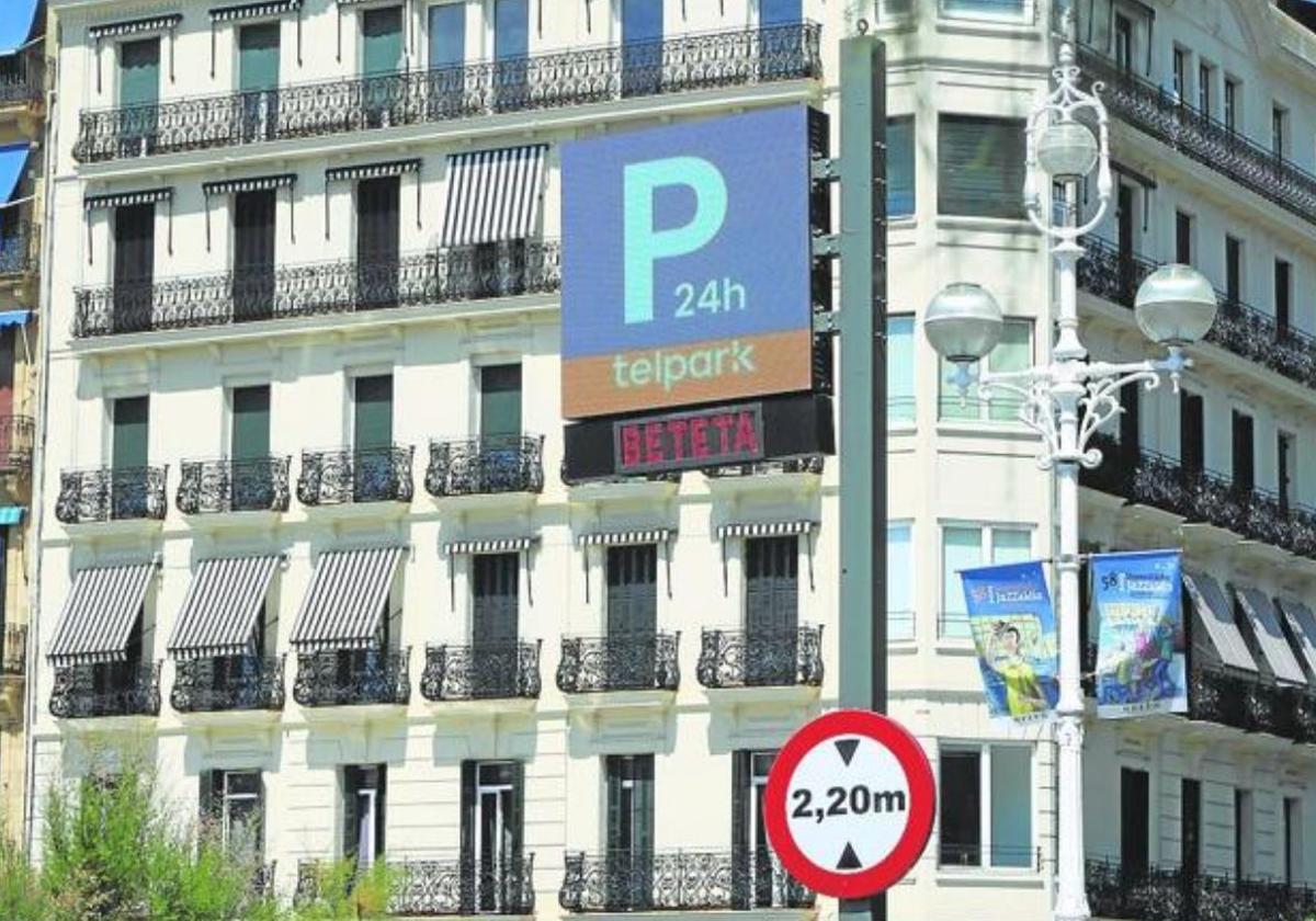 Anuncian paros en los principales parkings públicos del centro de San Sebastián