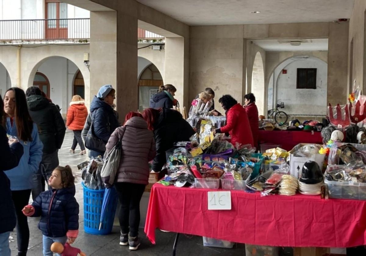 El segundo mercado previo a los carnavales tuvo lugar el sábado.