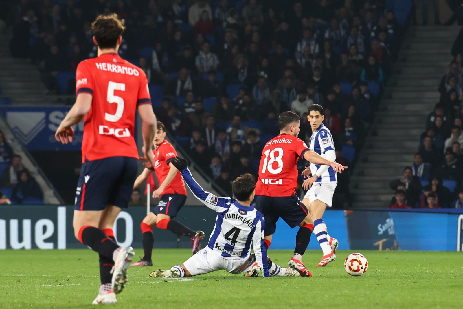 El Real 2 - Osasuna 0, en imágenes