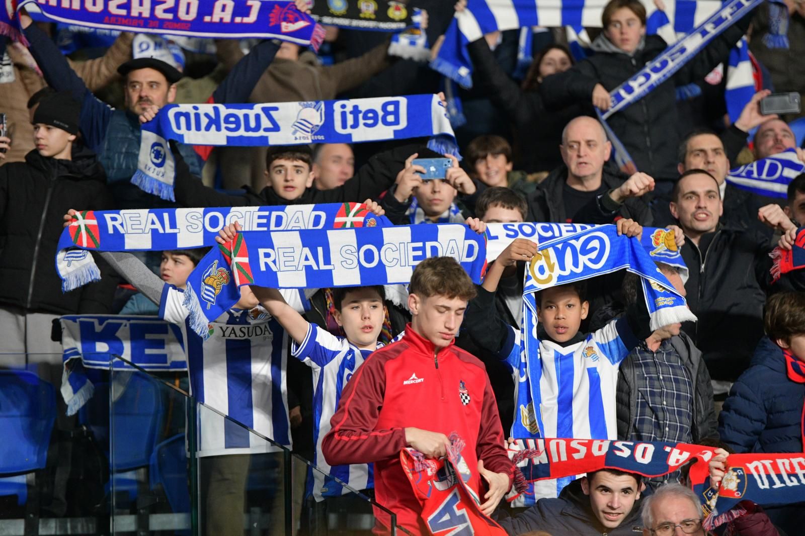 ¿Estuviste en el Reale Arena? Búscate en las gradas