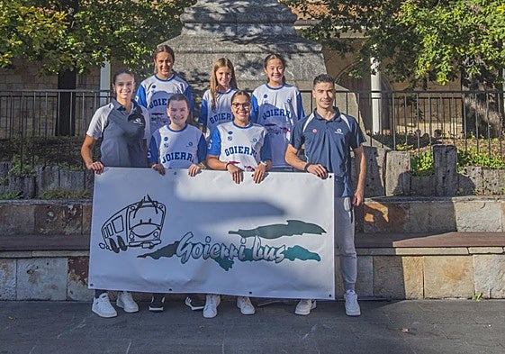 Goierri Goierri Bus infantil nesken saskibaloi taldea.