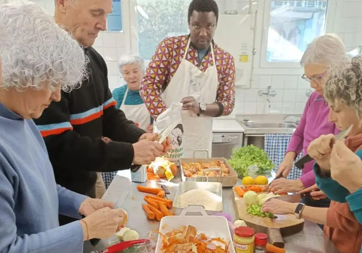 Cocina senegalesa en San Joxepe