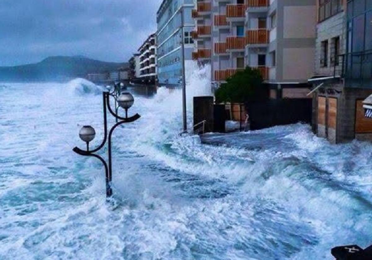 El último temporal devastador ocurrió hace 11 años, en marzo del 2014, tal como se aprecia en esta fotografia de aquella fecha.