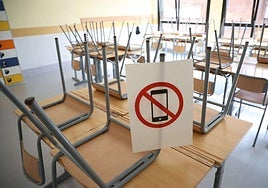 Imagen de un colegio de Gipuzkoa este curso.