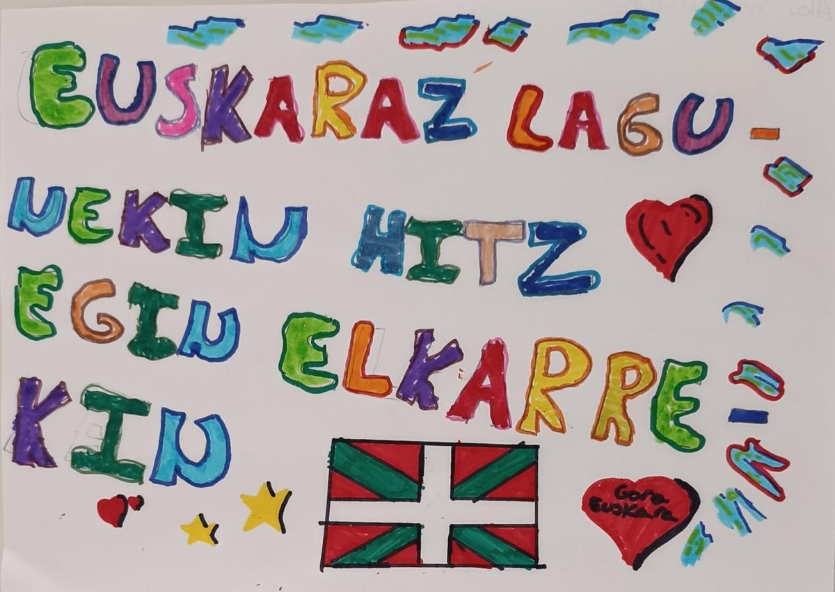 Imagen secundaria 1 - Ama Guadalupekoa Ikastetxea Euskaraz sortzen eta bizitzen