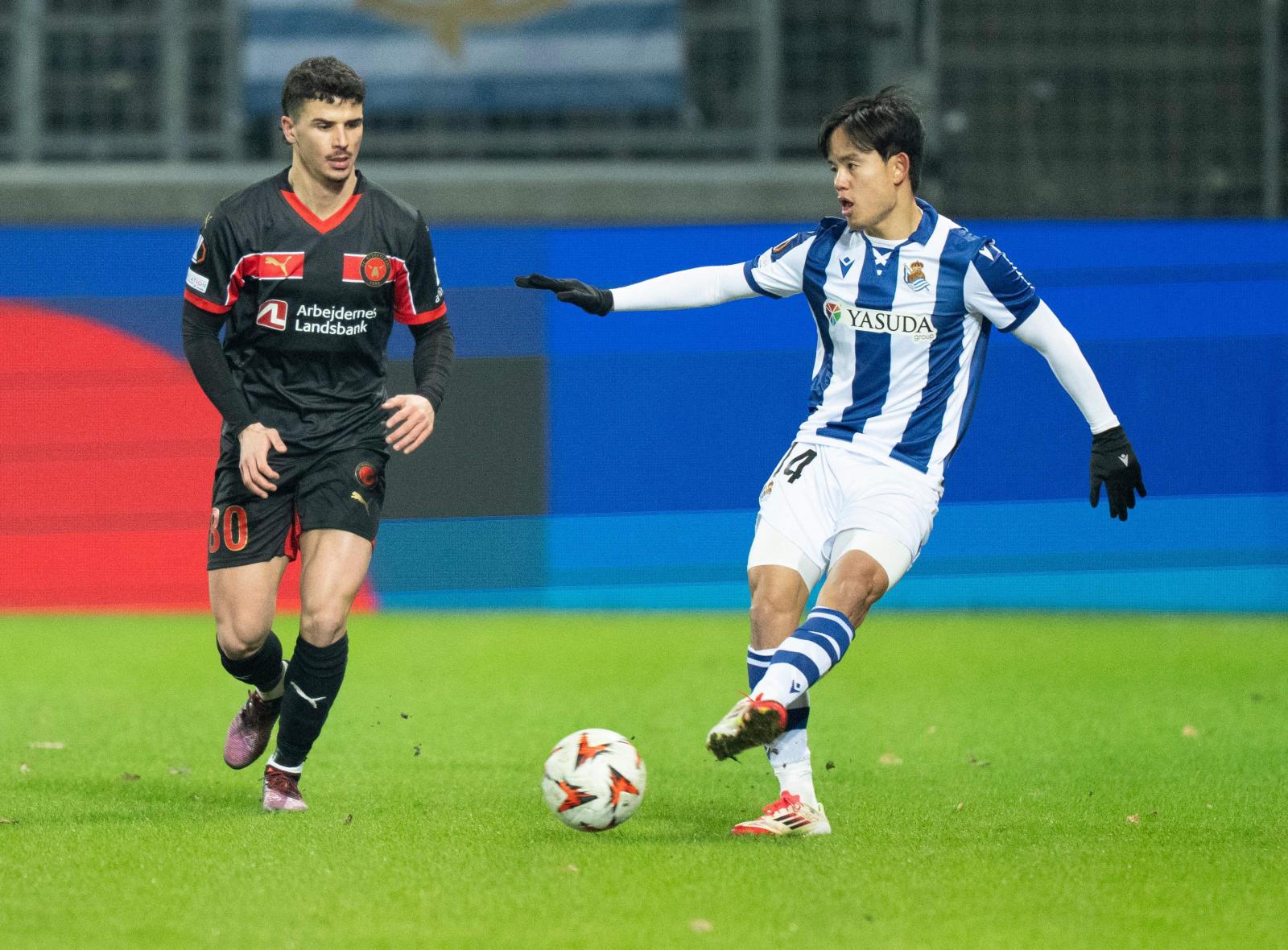 El triunfo de la Real Sociedad ante el Midtjylland, en imágenes