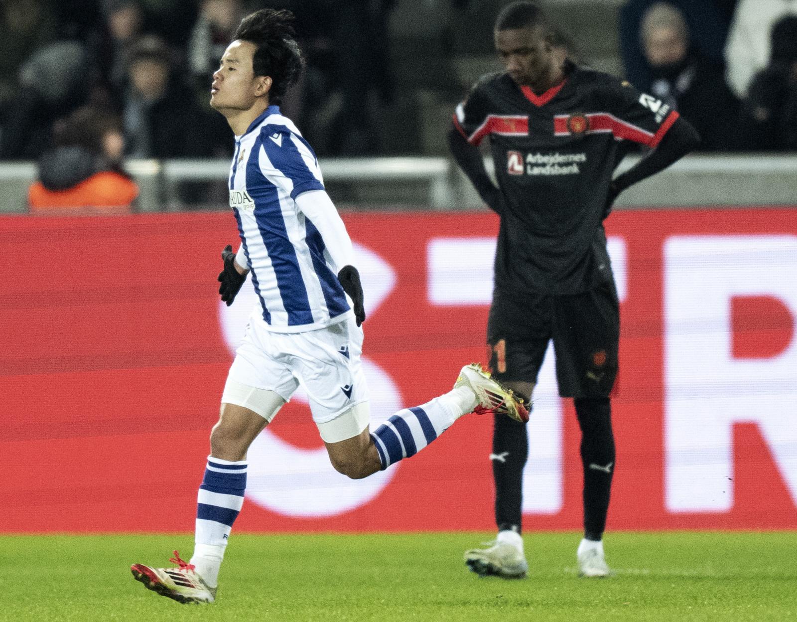 El triunfo de la Real Sociedad ante el Midtjylland, en imágenes