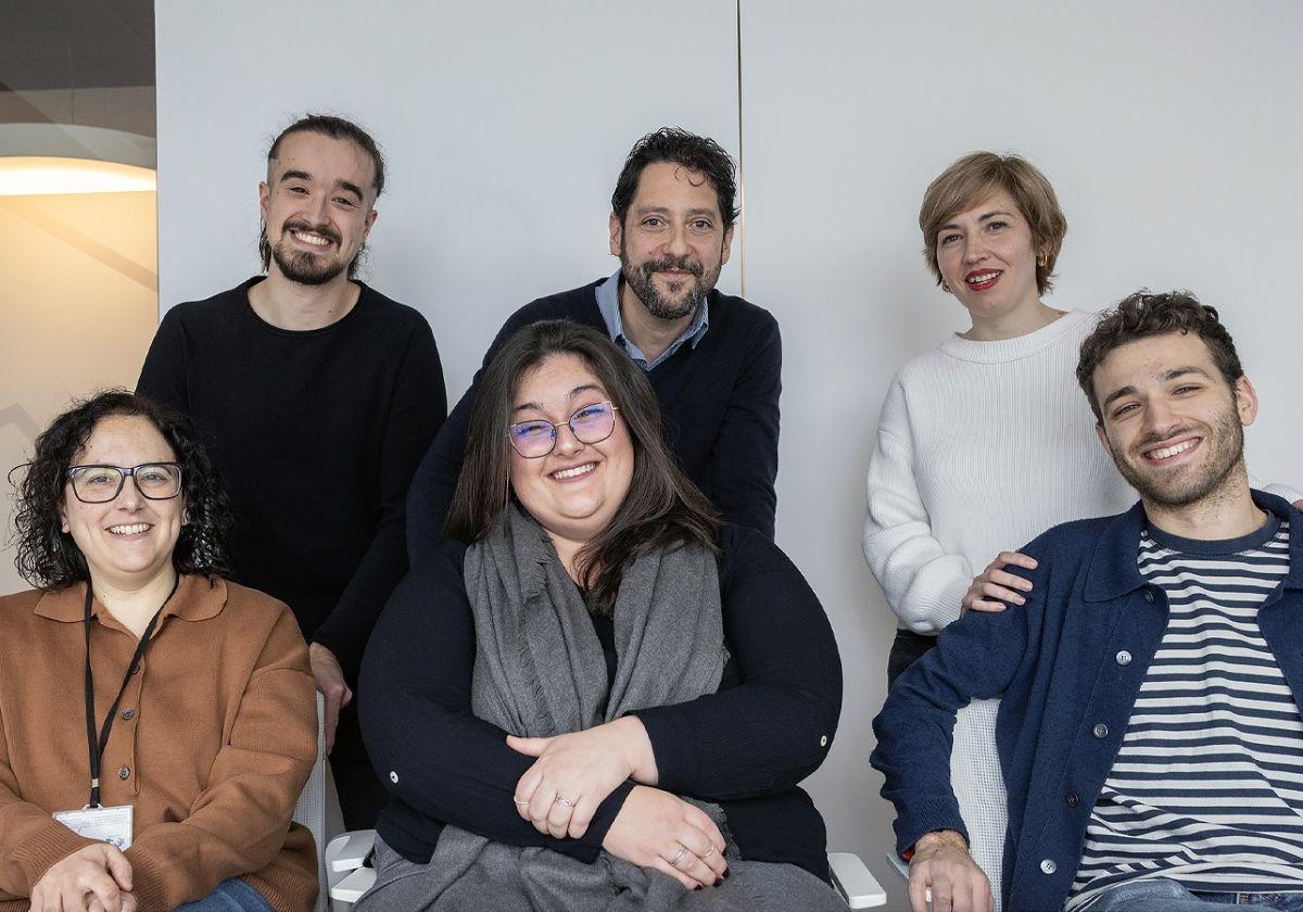 El doctor Fernando García-Moreno, junto al resto de investigadores del estudio.