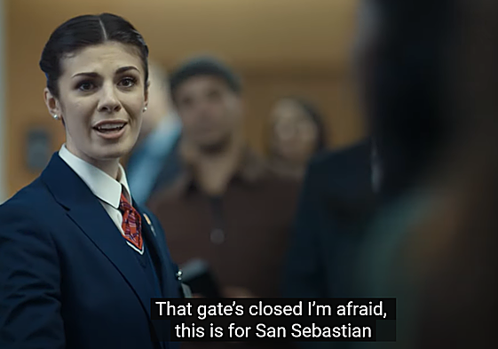 Uno de los frames del spot de British Airways por el día de San Valentín.