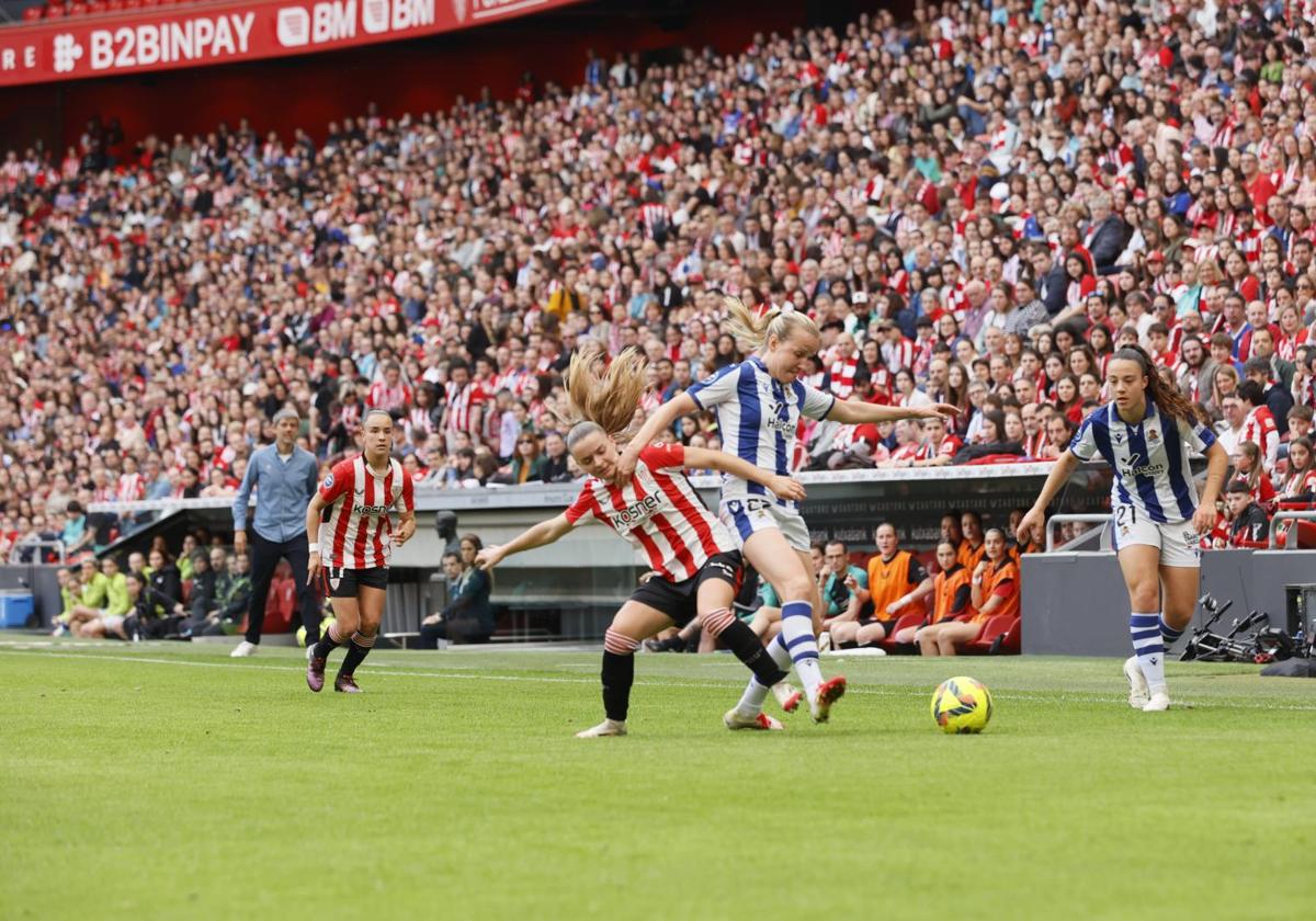 La Real cae en el derbi de San Mamés